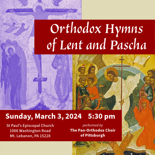St. Paul's Concert Series presents The Pan Orthodox Choir